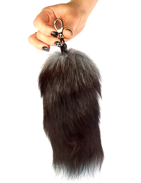 картинка Брелок с хвостом «Чернобурка» от магазина ErosMania