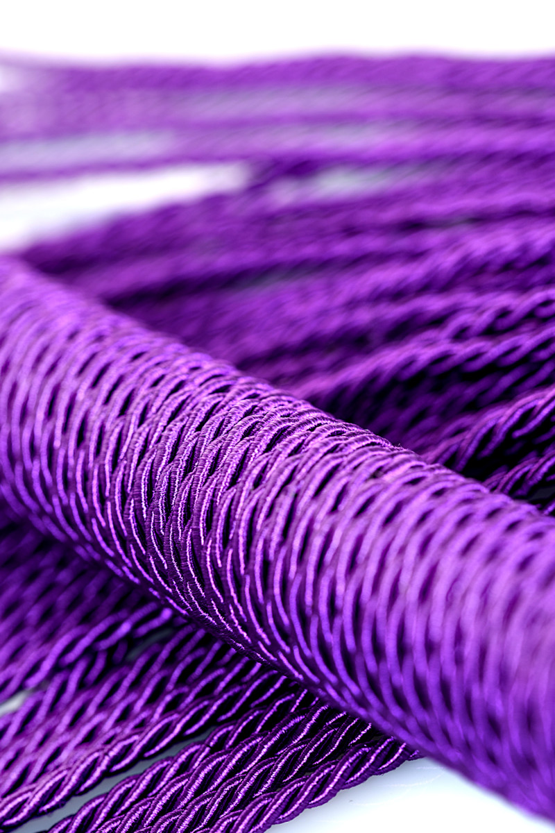 картинка Флоггер из веревки TOYFA Theatre, фиолетовый от магазина ErosMania