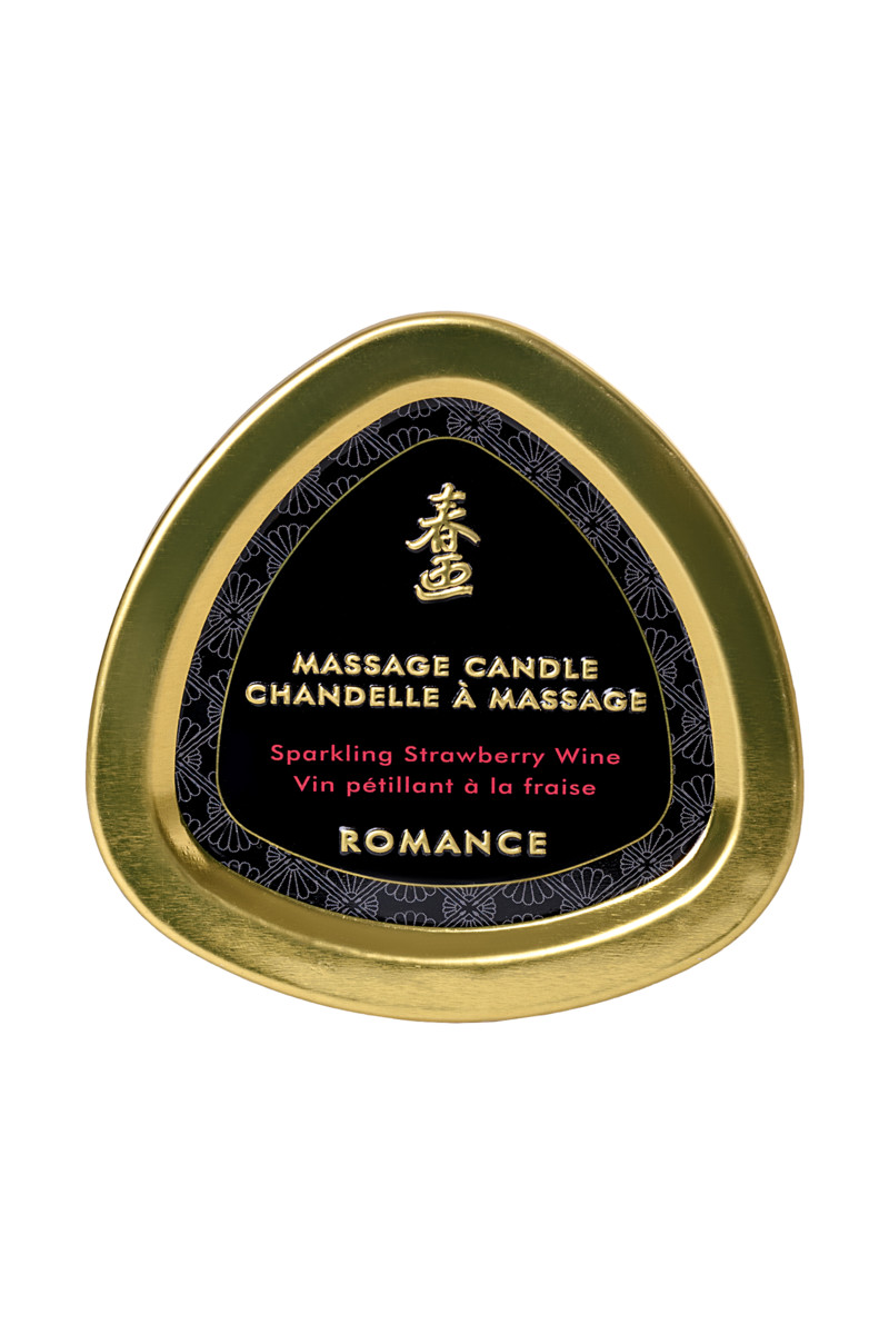 картинка Массажное аромамасло Shunga Romance, клубника и шампанское, 170 мл от магазина ErosMania
