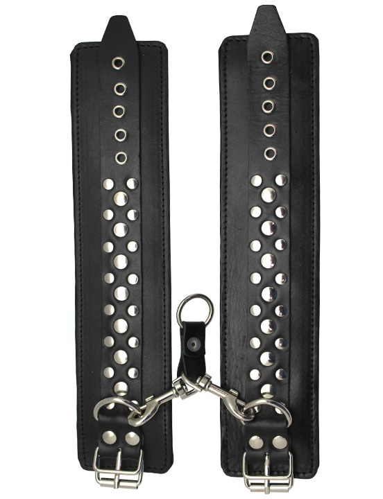 картинка Наручники узкие, на мягкой подкладке, чёрные, размер универсальный от магазина ErosMania