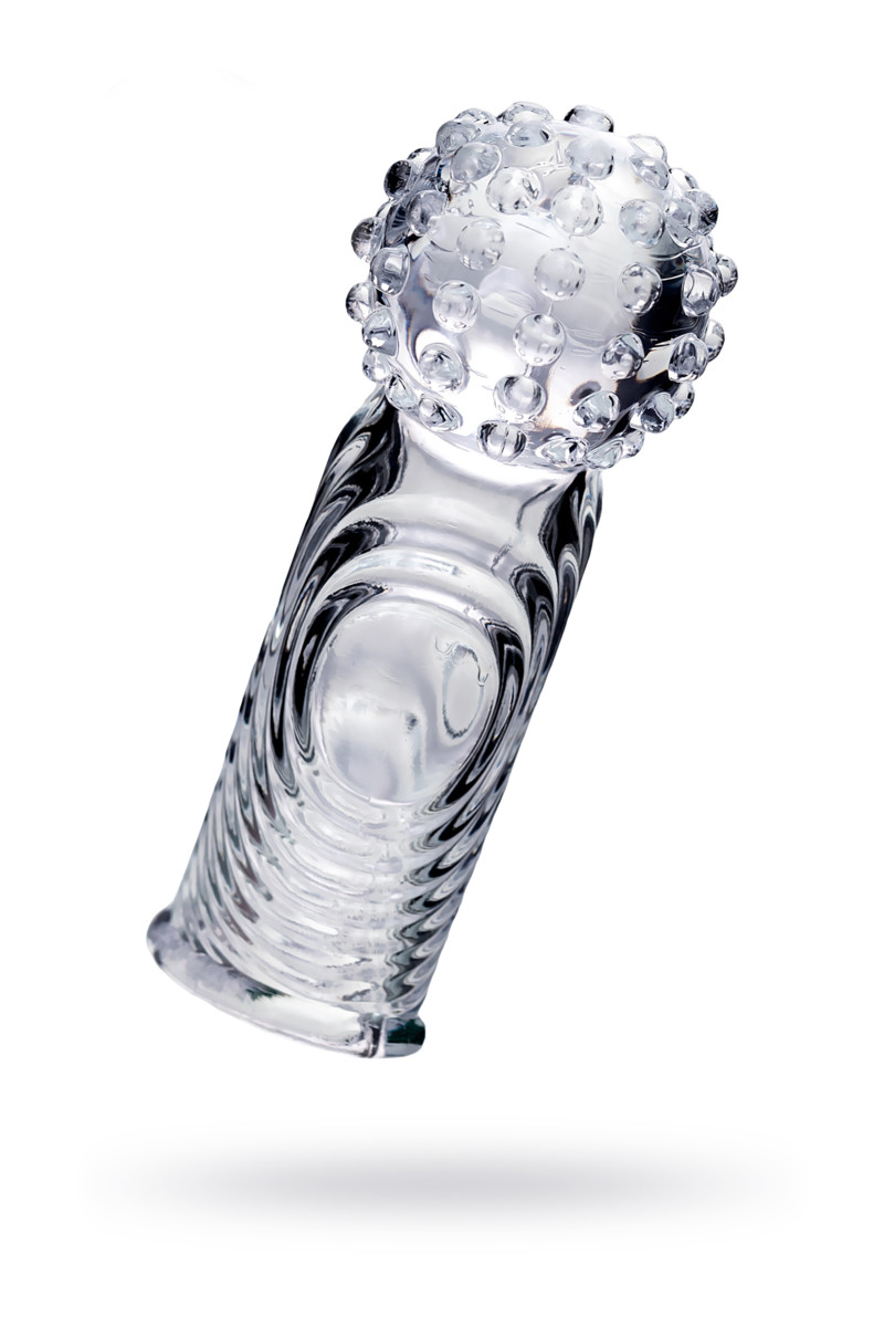 картинка Насадка на палец A-Toys Ricol, ТРЕ, прозрачный, 8 см от магазина ErosMania