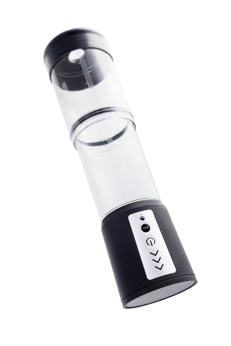 картинка Автоматическая помпа для пениса Sexus Men Expert Andreas, ABS-пластик, черная, 28 см от магазина ErosMania