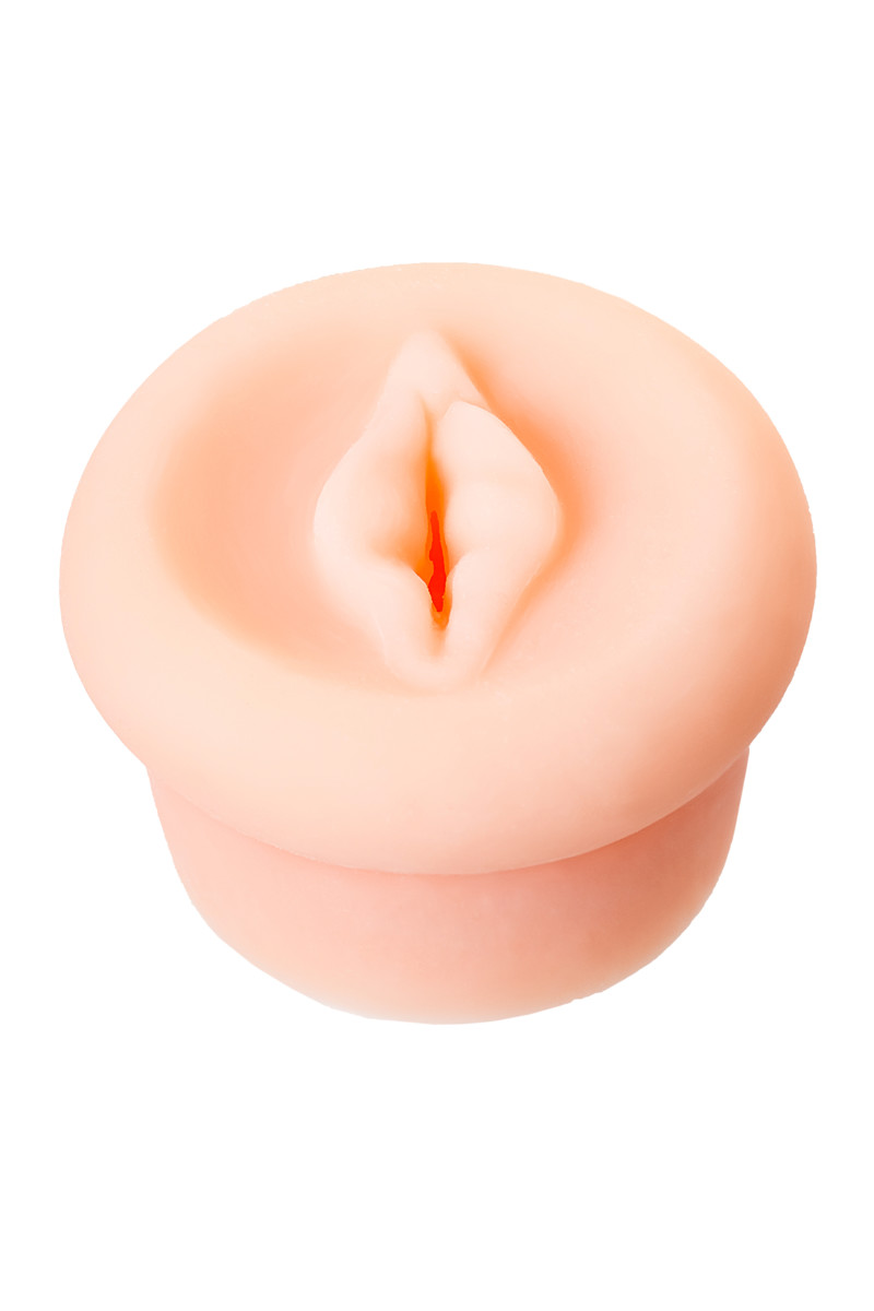 картинка Насадка на помпу Sexus Men PRETTY PUSSY, TPE, телесный, 7,5 см от магазина ErosMania